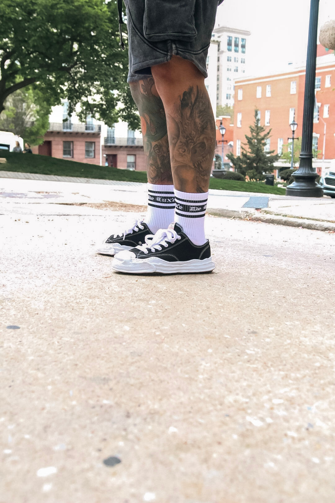 DE LUX’E RUGBY LOGO SOCKS