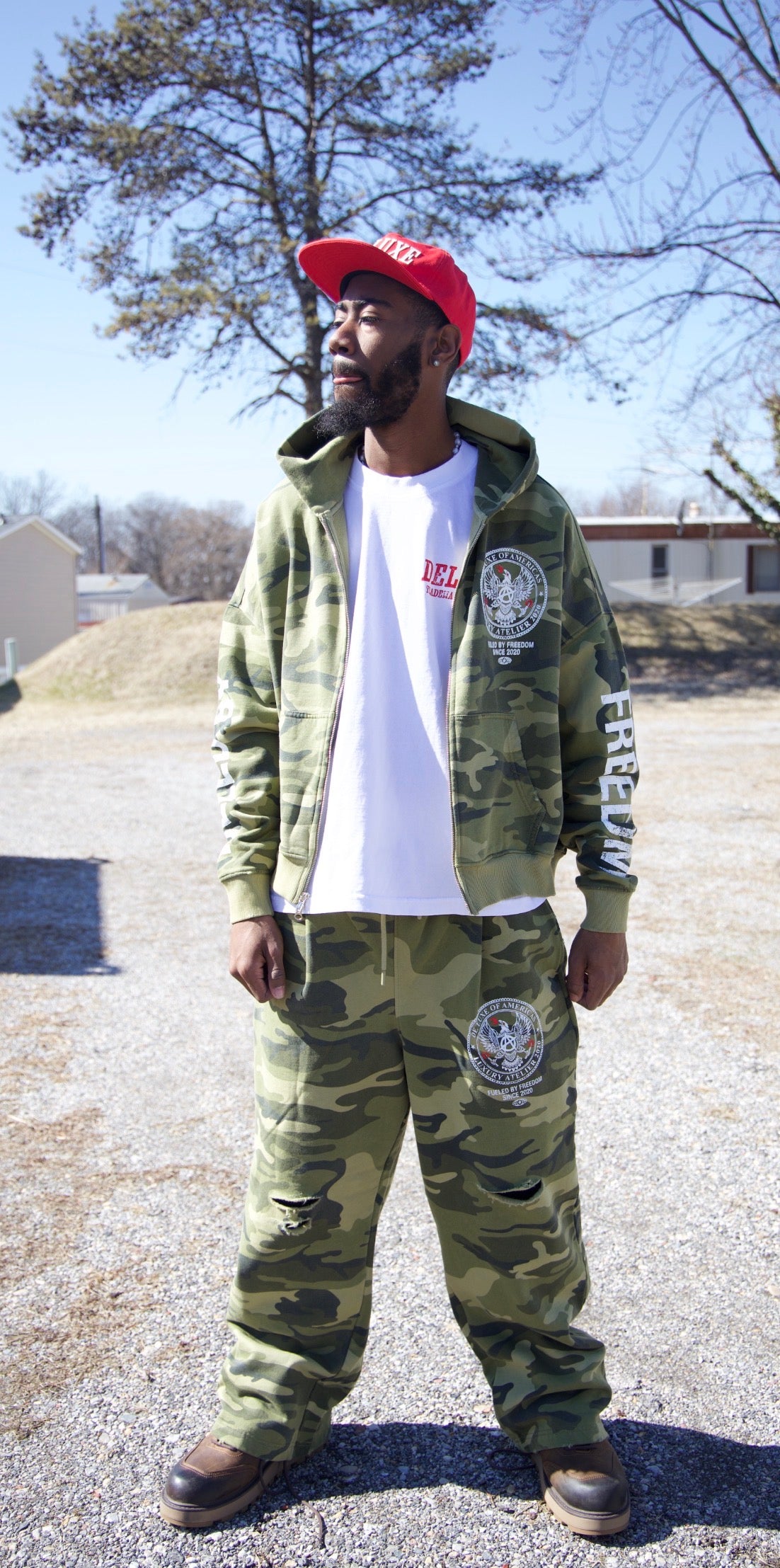 Freedom Field Zip Hoodie Zip Hoodie — Limited Release