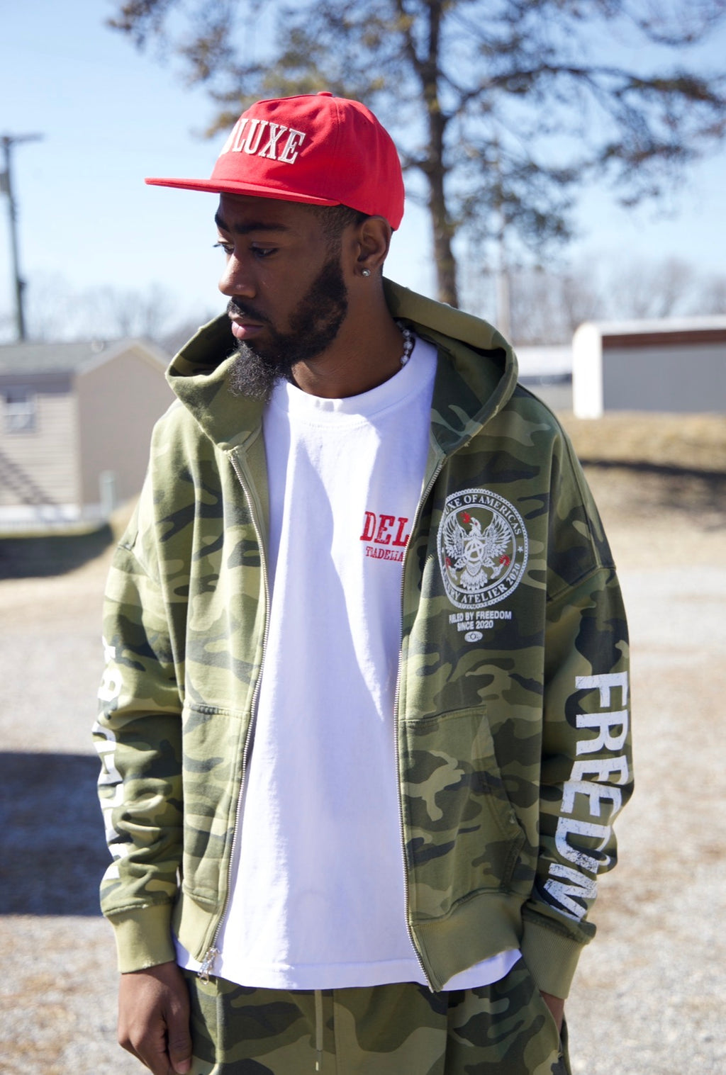Freedom Field Zip Hoodie Zip Hoodie — Limited Release