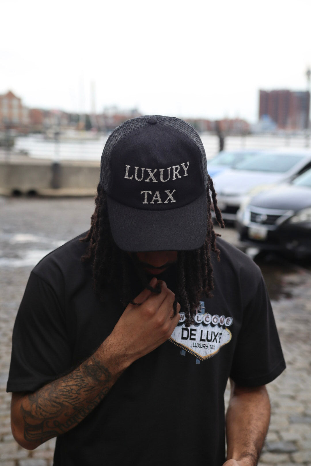 LUXURY TAX TRUCKER HAT