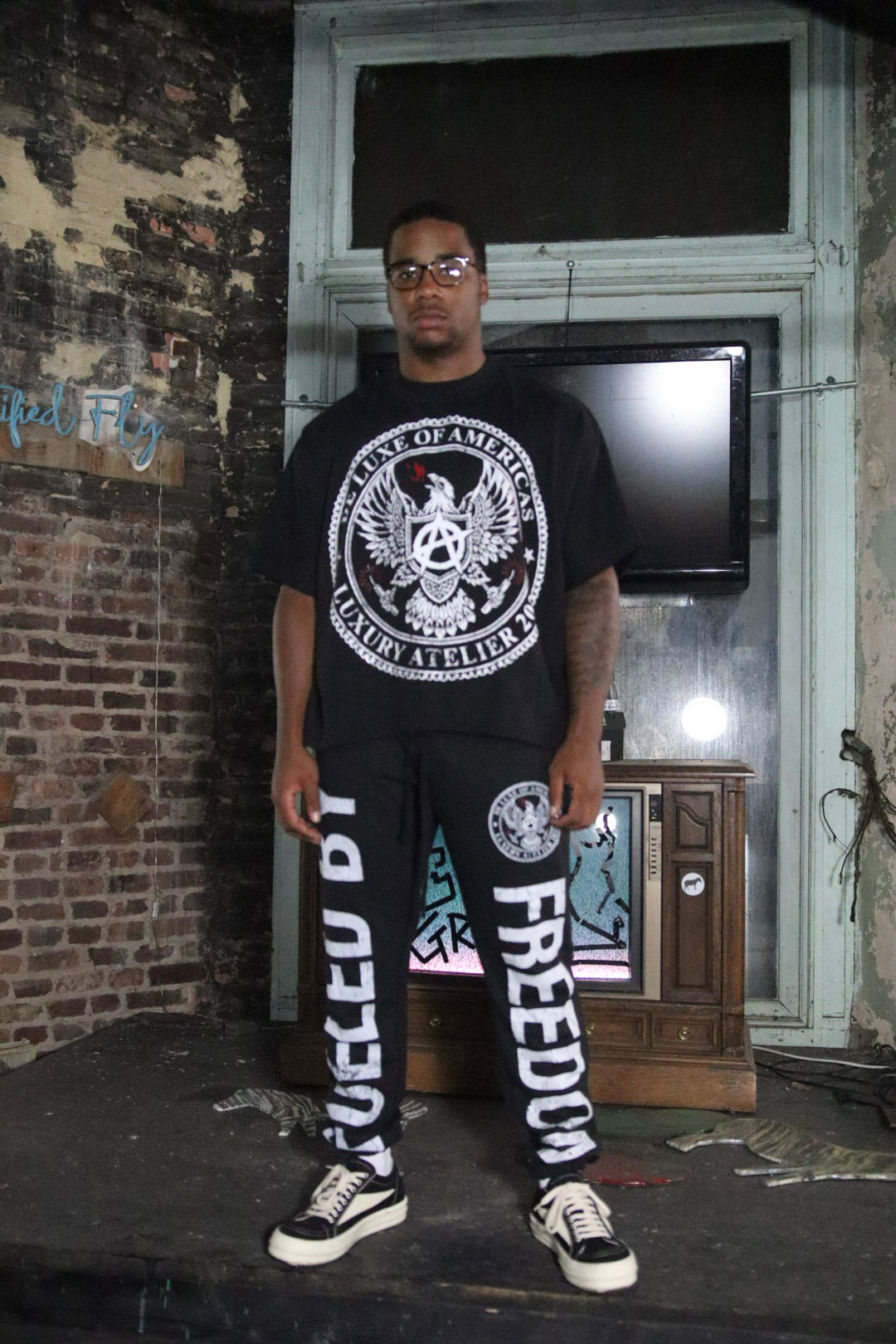 Freedom boxy Tshirt