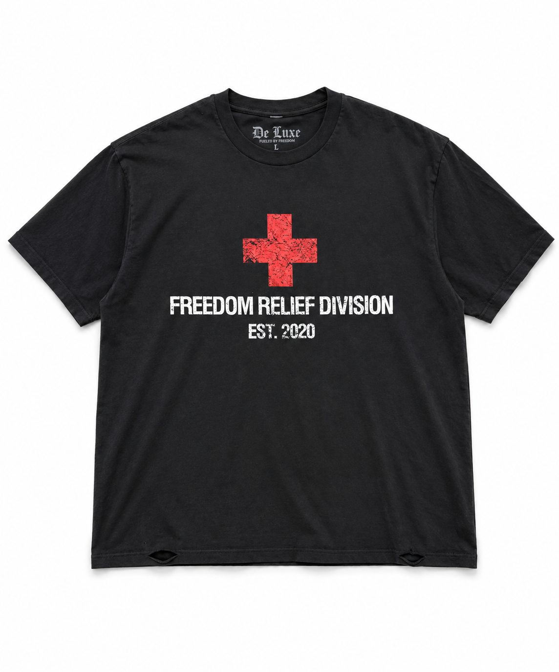 Freedom Relief Division Tee (black )