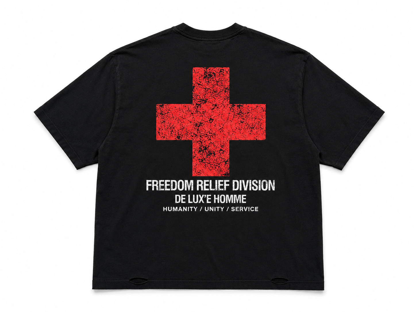Freedom Relief Division Tee (black )