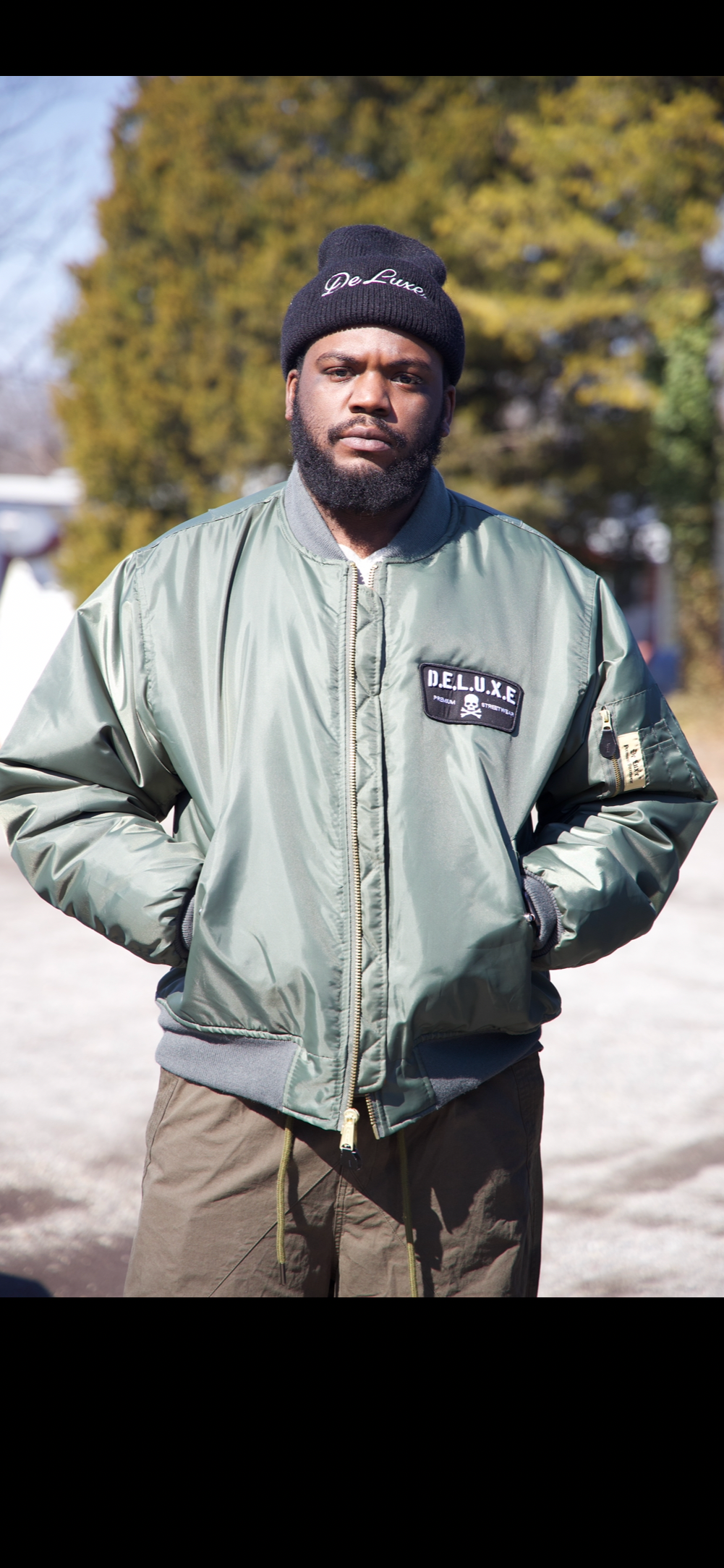 De Lux’e Homme — Premium Flight Bomber (Olive)Limited Edition