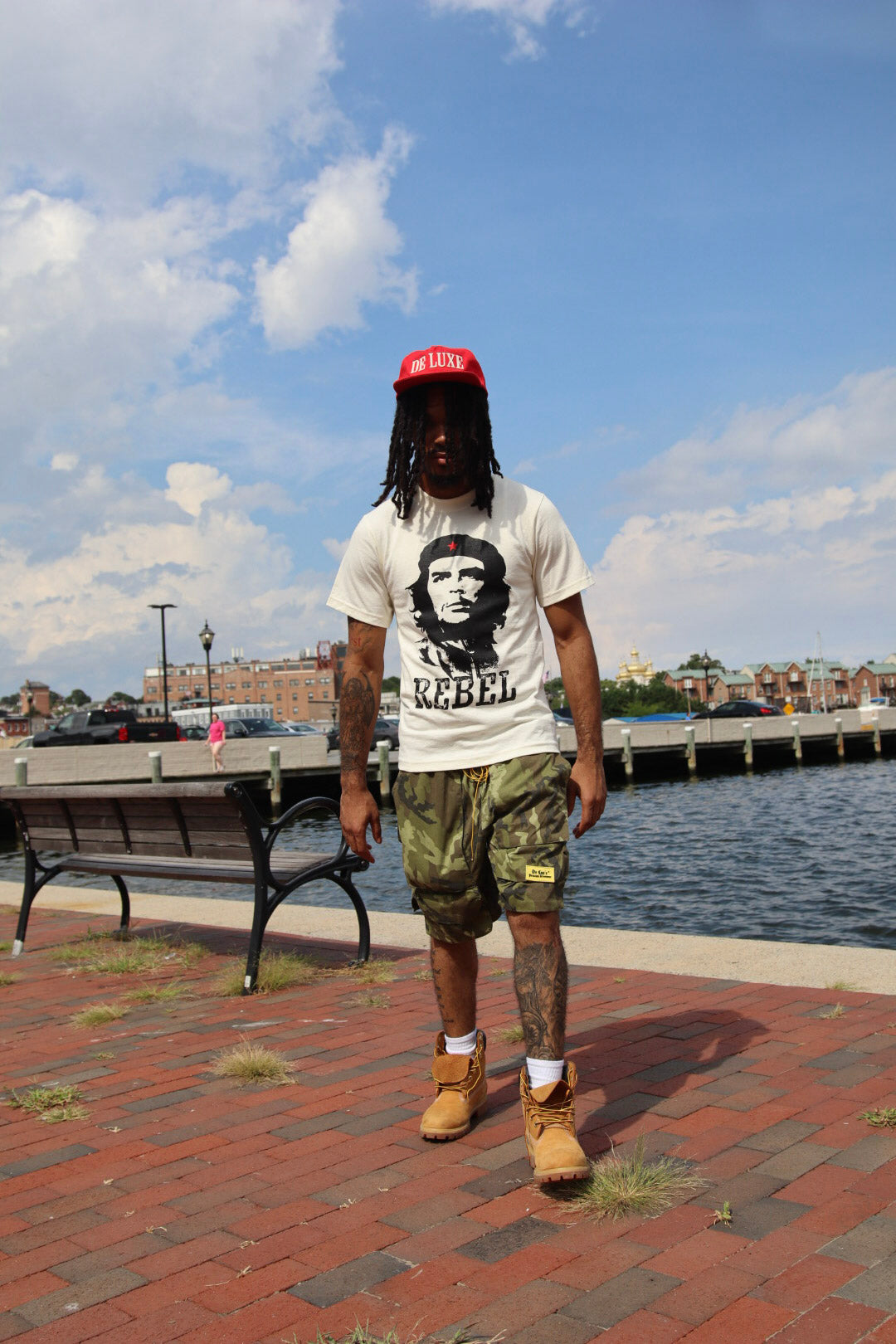 CAMO UTILITY SHORTS