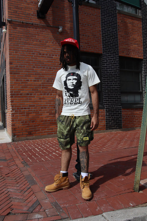 CAMO UTILITY SHORTS