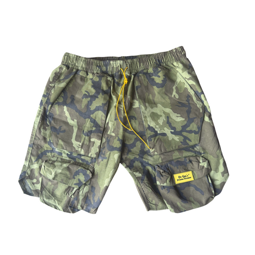 CAMO UTILITY SHORTS