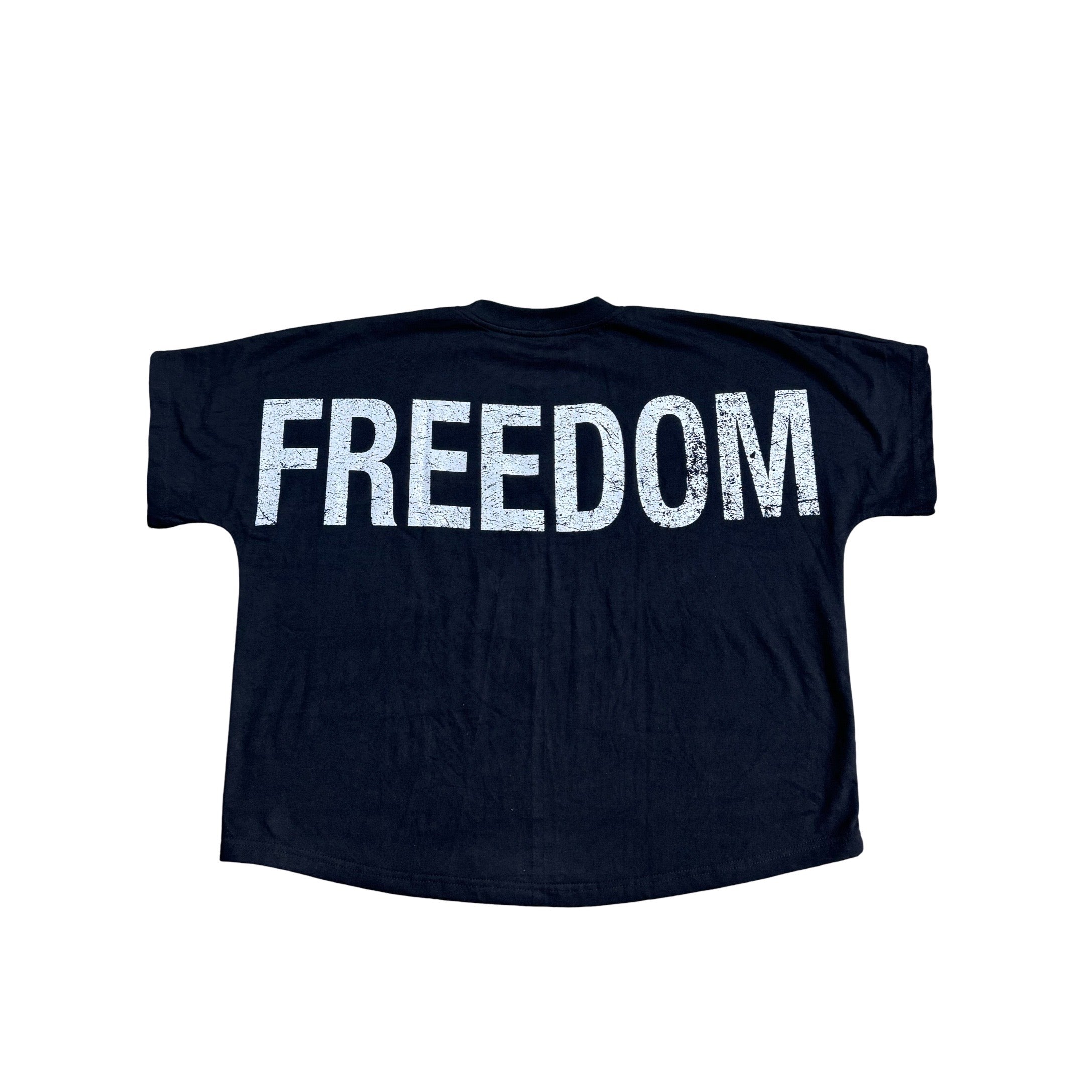 Freedom boxy Tshirt