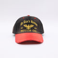 Motor Oil Dad Cap – Black/Red