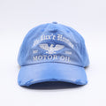 Motor Oil Dad Cap – Vintage  Blue